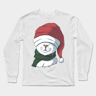 cat christmas Long Sleeve T-Shirt